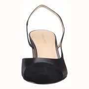 Women Liah Leather Cap Toe SlingBack D-orsay Pumps US 2018 hot new style