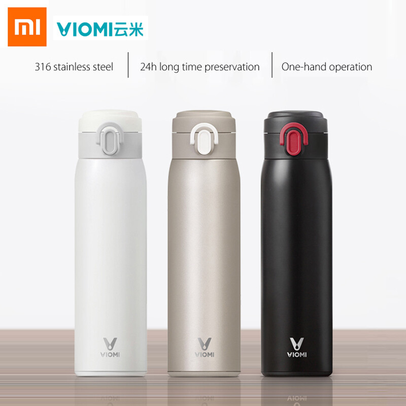  Оригинальный Xiaomi VIOMI 300 мл 460 мл 1,5 л Вакуумный портативный термостойкий термометр из нержавеющей стали. 