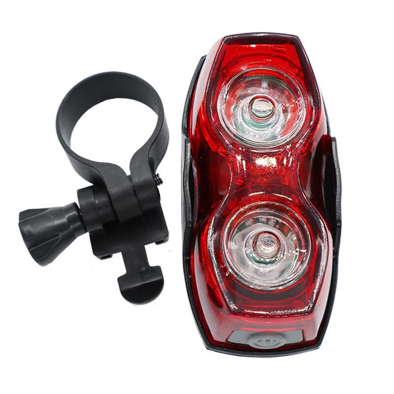  Bicycle Light MTB Road Bike Tail Rear Back Lights Waterproof for Night Cycling Safety Red LED Lamp.