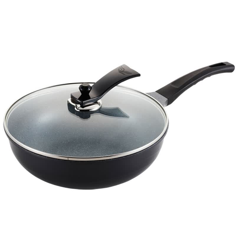 Korean library (highcook) 30cm Korea imported stone series wok non