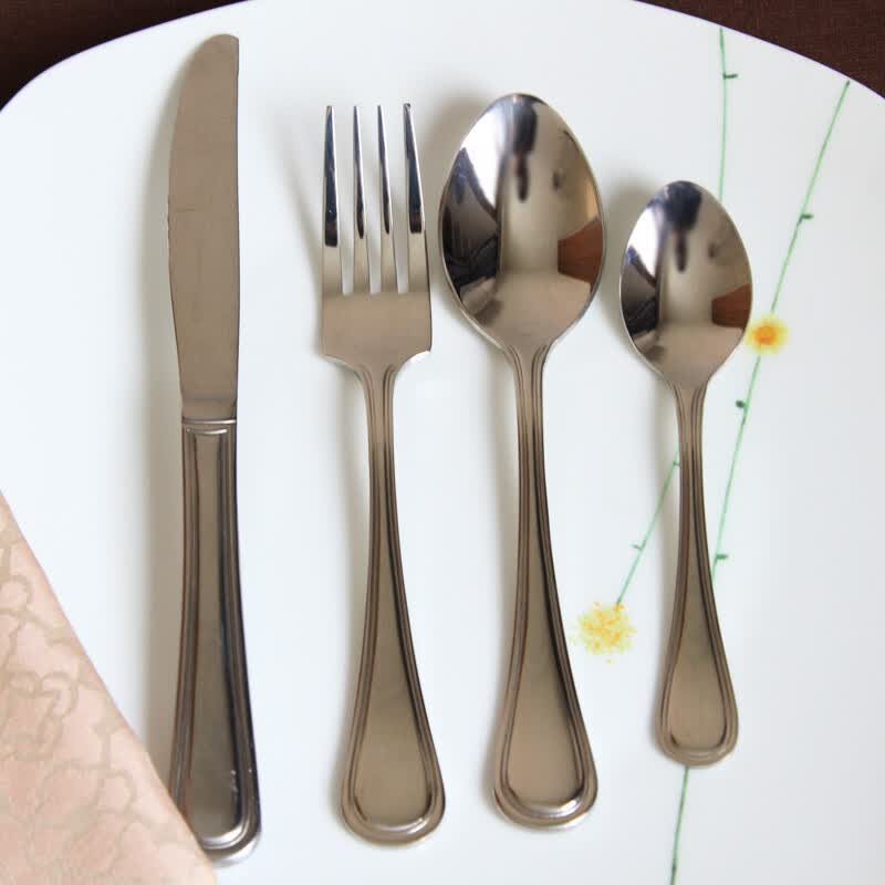 Dior lily silver water droplets Western knife and fork, spoon ... Dior lily silver water droplets Western knife and fork, spoon ...