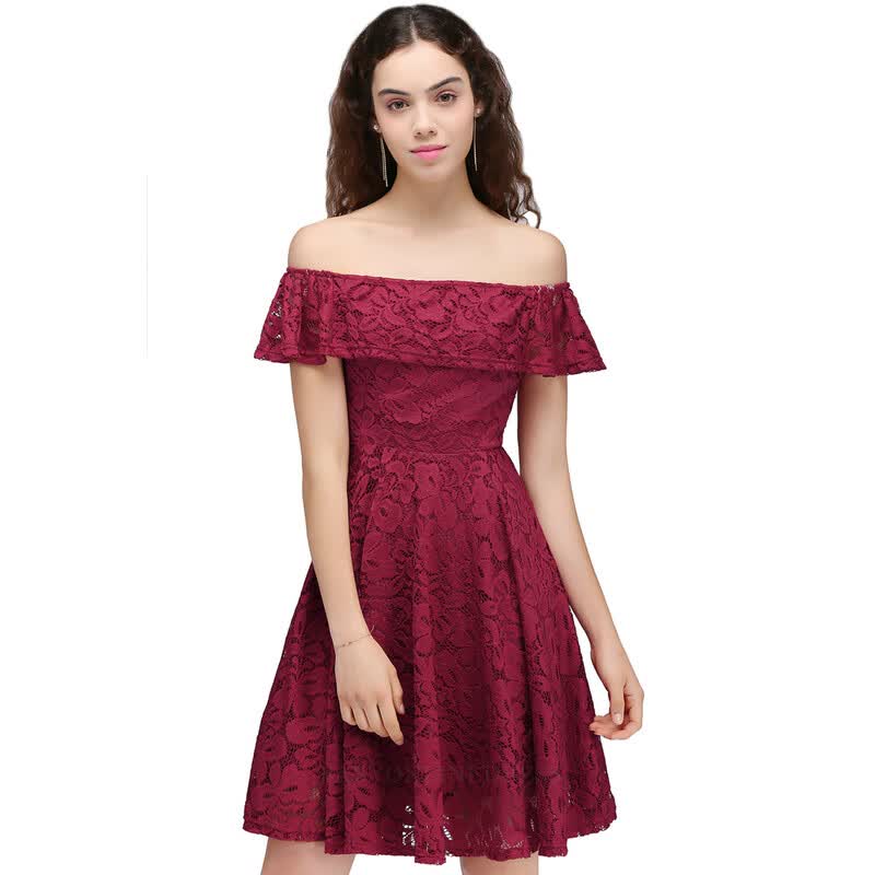 dresses 2018 backless lace plus size burgundy prom gown formal christmas dress cheap party dresses robe - Cheap Christmas Dresses dresses 2018 backless lace plus size burgundy prom gown formal christmas dress cheap party dresses robe - Cheap Christmas Dresses