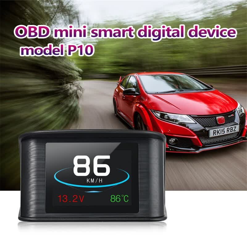 оригинальный дисплей P10 Obd2 Hud Head Up с зеркальной проекцией