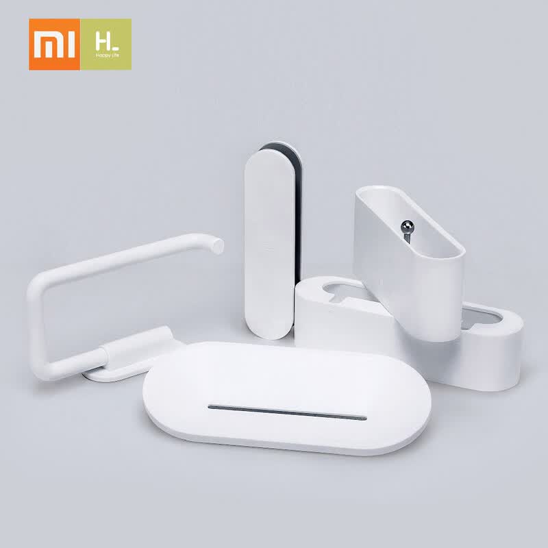  Xiaomi Wash Set 5 in 1 - Система крепежей на стену Xiaomi 5в1.           
