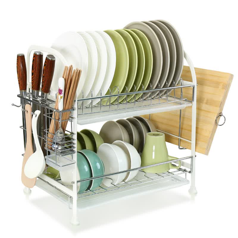 Bao Youni Dish Rack Drain Stand Knife Holder Chopsticks Storage Bao Youni Dish Rack Drain Stand Knife Holder Chopsticks Storage Kitchen Racks Pot