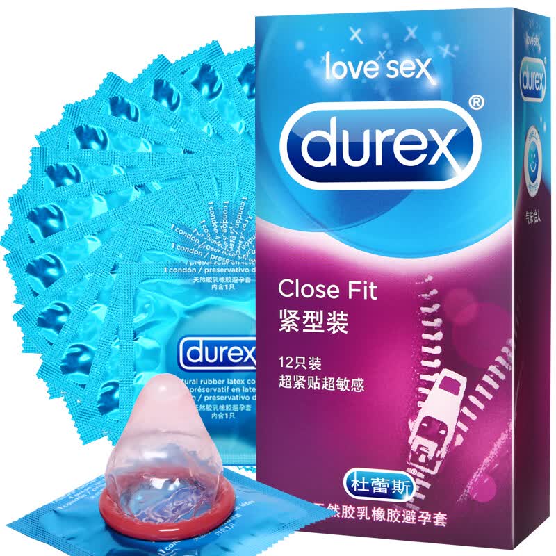 Shop Durex Condoms Male Tight Condoms 12 pcs Adult Sex Supplies Online ...