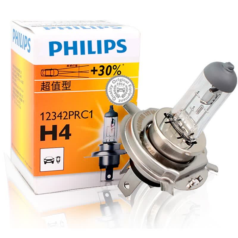 Philips (philips) Small Sun Value Type Quartz Lamp H4-12342 Car Light 