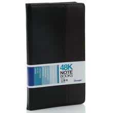 office-products-Guangbo (GuangBo) 48K120 Zhang piel de la lucha cuaderno de la nota port&aacute;til de cuero / cuaderno de papeler&iacute;a marr&oacute;n negro GBP0648 on JD