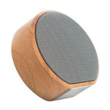 -Tarjeta enchufable port&aacute;til Mini subwoofer Altavoz Bluetooth inal&aacute;mbrico Altavoz Bluetooth Wood Grain A60 on JD