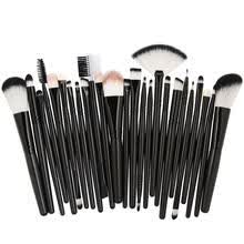 -MAANGE 25pcs Pinceles de maquillaje Set Beauty Foundation Power Blush Sombra de ojos Brow Lash Fan Lip Face Maquillaje Tool Brush Kit on JD