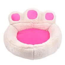 pet-supplies-Winter Cute Bear Paw Pet Puppy Dog Cat Bed House Soft Warm Sleeping Kennel Nest on JD