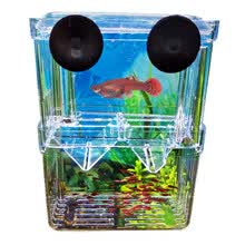 pet-supplies-Plastic Fish Breeding Isolation Protective Box Tank Aquarium Fry Fish Hatchery on JD