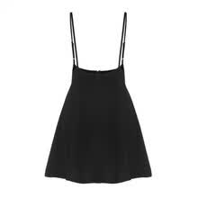 -Mini vestido plisado negro sin tirantes ajustable sin mangas para mujer Vestidos S-2XL on JD