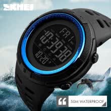 men-watches-Reloj de pulsera militar militar militar LED para deporte deportivo de SKMEI, para hombres NUEVO on JD