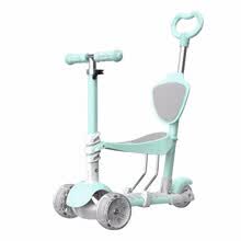 -Scooter de 3 ruedas para ni&ntilde;os en columpio para beb&eacute;s 2-4 a&ntilde;os de edad bloque deslizante tr&iacute;ada para ni&ntilde;os destellando rueda, autom&oacute;vil on JD
