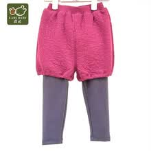girl-clothing-LABI BABY jungle fake two pantalones LRCBD14003 on JD