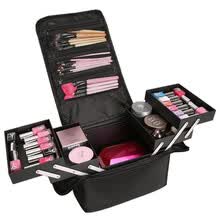 makeup-bags-cases-Maleta de maquillaje profesional bolsas de lona port&aacute;til bolsa de herramientas de viaje bolso de viaje bolsa de herramientas de almacenamiento de cosm&eacute;ticos caja de equipaje a prueba de agua on JD