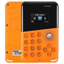 mobile-phones-AIEK M8 Tel&eacute;fono m&oacute;vil con tarjeta ultrafina de 4.8 mm de 0.96 pulgadas con alarma por mensaje de Bluetooth on JD