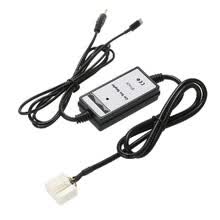 -Para la carga de la interfaz USB del adaptador de audio auxiliar de 3,5 mm del coche Acura 6Pin de Honda para iPhone5 6 6s 6plus on JD