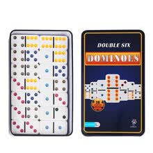educational-toys-Doublefan doble seis domino 28 piezas paquete de hierro 4030 on JD