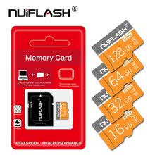 -Tarjeta micro SD de alta calidad de 32GB 64GB 128GB C10 Tarjeta de memoria 8GB 16GB con adaptador de regalo para tel&eacute;fono inteligente y PC on JD