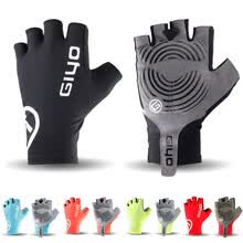 -Half Finger Racing Guantes de moto Bicicletas MTB Mountain Road Bike Antideslizante on JD