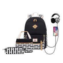 -NeillieN hombro mochila femenina, bolso de las se&ntilde;oras bolso de viaje impermeable bolso de la mochila de los deportes de moda, 3 sets on JD