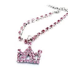 pet-supplies-Crown Pendant Dog Cat Puppy Collar Rhinestone Necklace Outdoor Pet Accessories on JD