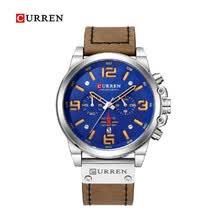 men-watches-Curren Men Business Watch Fashion Six Watch Pin Aleaci&oacute;n Caja Cuero Banda Reloj Calendario Impermeable Reloj de pulsera de cuarzo on JD
