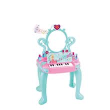 educational-toys-Iluminaci&oacute;n multifunci&oacute;n tocador de piano rompecabezas para ni&ntilde;os educaci&oacute;n temprana jugar casa vestidor ni&ntilde;a joyer&iacute;a juguete caja on JD