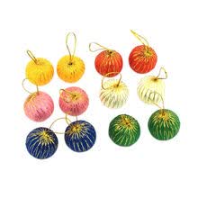 -Regalo de decoraci&oacute;n de navidad adorno colgante de bola colorida de 3 cm para accesorios de fiesta de &aacute;rbol de navidad vc on JD
