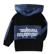 hoodies-sweatshirts-Moda Baby Boys Girls Sudaderas Algod&oacute;n Breve Sudaderas con capucha para ni&ntilde;os Letras Imprimir Ropa para ni&ntilde;os Sudaderas de manga larga on JD
