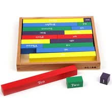 educational-toys-Nuevos bloques de madera de juguete para beb&eacute;s de juguete num&eacute;rico varilla Rods Montessori matem&aacute;ticas Educaci&oacute;n de la primera infancia preescolar formaci&oacute;n juguetes para ni&ntilde;os on JD
