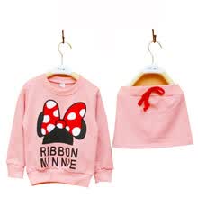 girl-clothing-Ropa de ni&ntilde;a peque&ntilde;a linda establece ni&ntilde;os ni&ntilde;os MinnieClothes camiseta de dibujos animados + falda 2pcs establece ch&aacute;ndales sudaderas con capucha + pantalones on JD