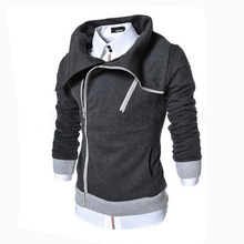 -Sudadera con capucha para hombre coreana Zogaa coreano con solapa gruesa on JD