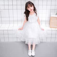 girl-clothing-Las muchachas del desgaste de los ni&ntilde;os 2018 verano nueva dama de encaje vestido de princesa en el medio del vestido on JD