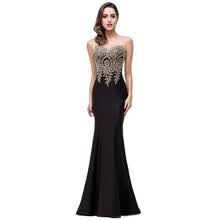 -Evening Long Prom Dress Formal Party Gown Dama de honor sirena Appliqued Vestidos de mujer on JD