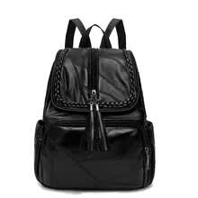 backpacks-Wei's Soft Leather PU Mochila Mujer Mochila B-NVBM6898 on JD
