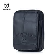 -BULL CAPTAIN Hombres Cintura paquetes de Cuero Genuino de Viaje de La Vendimia Tel&eacute;fono Celular Bolsa de Cintura Bolsa de Cintura Peque&ntilde;a bolsa ri&ntilde;onera bolsa de correa on JD
