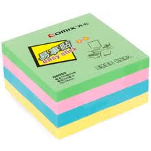 office-products-(Comix) 4 juego de color pegatinas / notas de papel / notas / pegatinas f&aacute;ciles / Pepsi pegatinas (76x76mm) papeler&iacute;a de oficina D6005 on JD