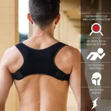 products-for-mom-Magnetic Posture Corrector Belt for Lumbar Lower Back Support Shoulder Brace on JD
