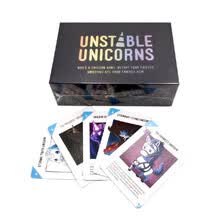 -Tablero del juego base Unicorns inestable Juegos divertidos de cartas Colecci&oacute;n Rainbow Jugar con diversi&oacute;n para ni&ntilde;os Adultos Gadgets Juguetes de novedad on JD