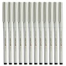 office-products-Uni UB-125 0.5MM Roller Ball Pen (tinta negra, resistencia al agua) (1 docena) on JD
