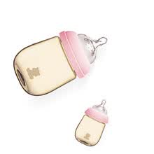 products-for-mom-[Supermercado Jingdong] peque&ntilde;o oso blanco calibre ancho botella ppsu botella de beb&eacute; reci&eacute;n nacido biber&oacute;n rosa 160ML 09723 on JD