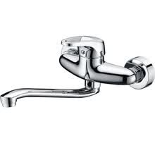 -Lyle Poddan Larsd LD75012 cuerpo principal de cobre grifo de la cocina montado en la pared fregadero caliente y fr&iacute;o de un solo recipiente fregadero pileta lavadero piscina v&aacute;lvula de mezcla on JD