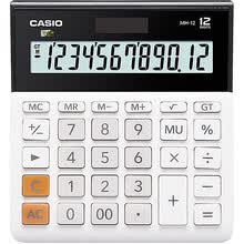 office-products-Casio - Calculadora con 12 D&iacute;gitos de Formato Ancho y Doble Modo de Alimentaci&oacute;n MH-12-WE on JD